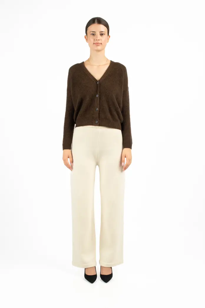 BARBARA Cardigan - Cedar brown