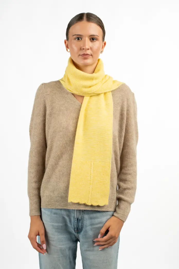 ANNA Scarf - Soft marigold