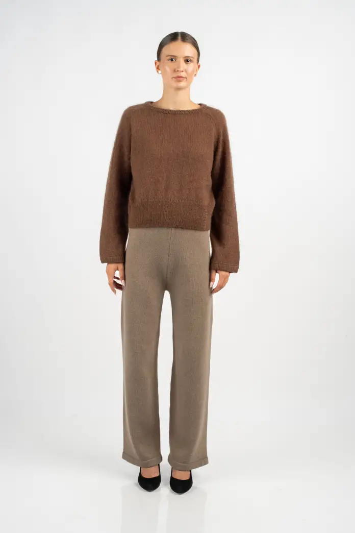EUFORIA Sweater - Cinnamon brown
