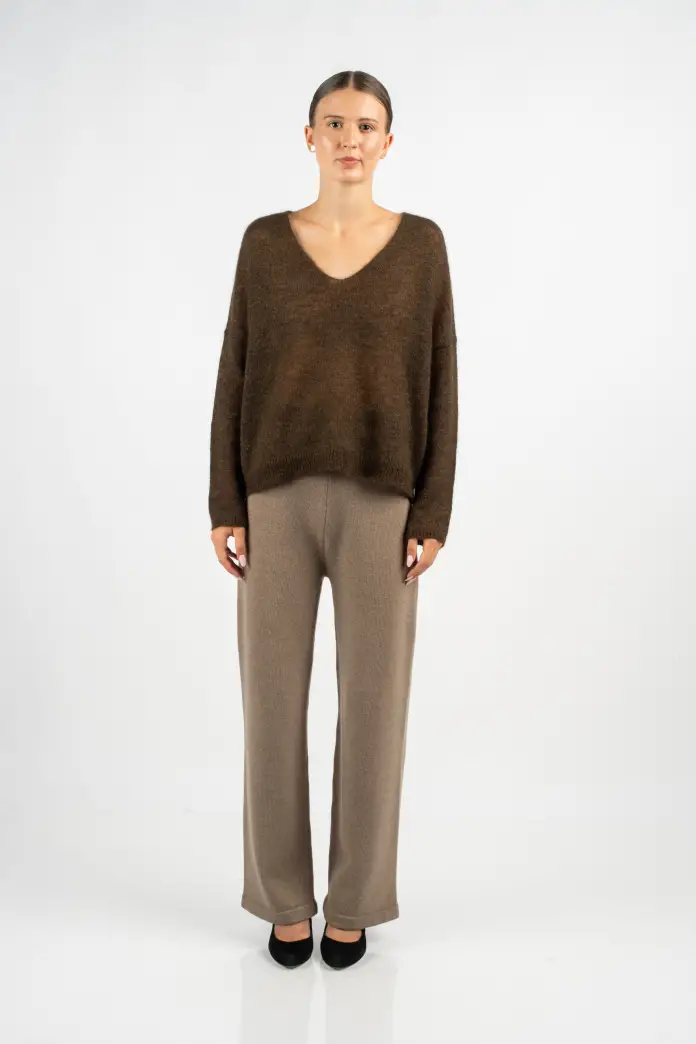 CARLA Sweater - Cedar brown