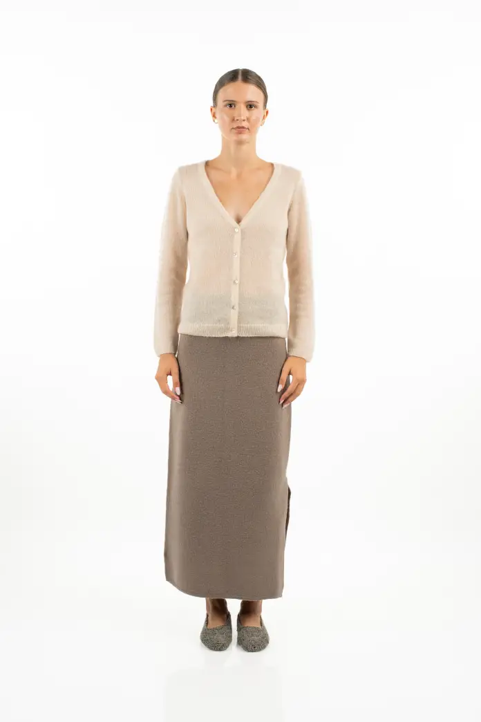 CORINNE Cardigan - Petal beige