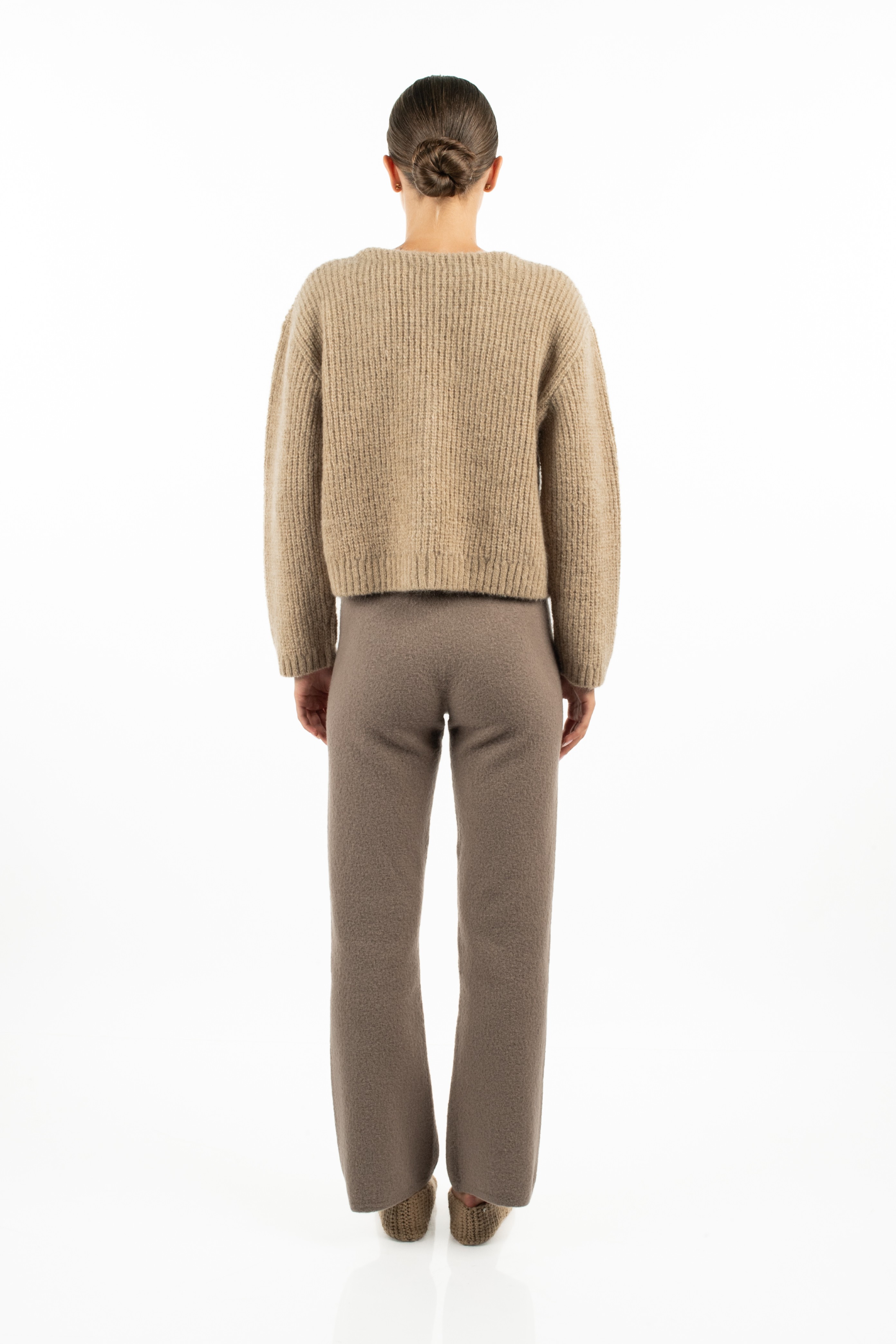 FLORA Cardigan - Sandstone