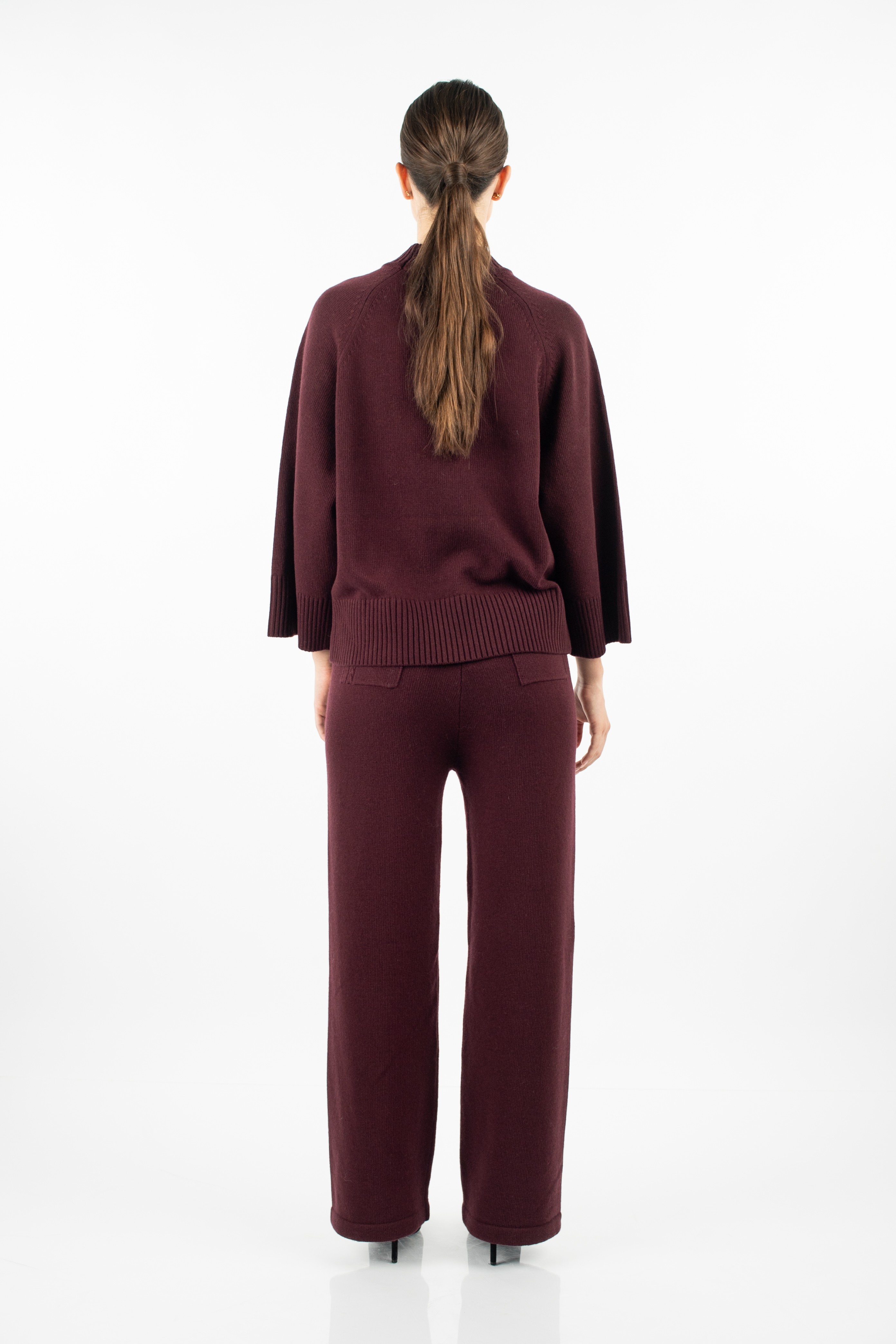 CAROLL Sweater -  Chestnut plum