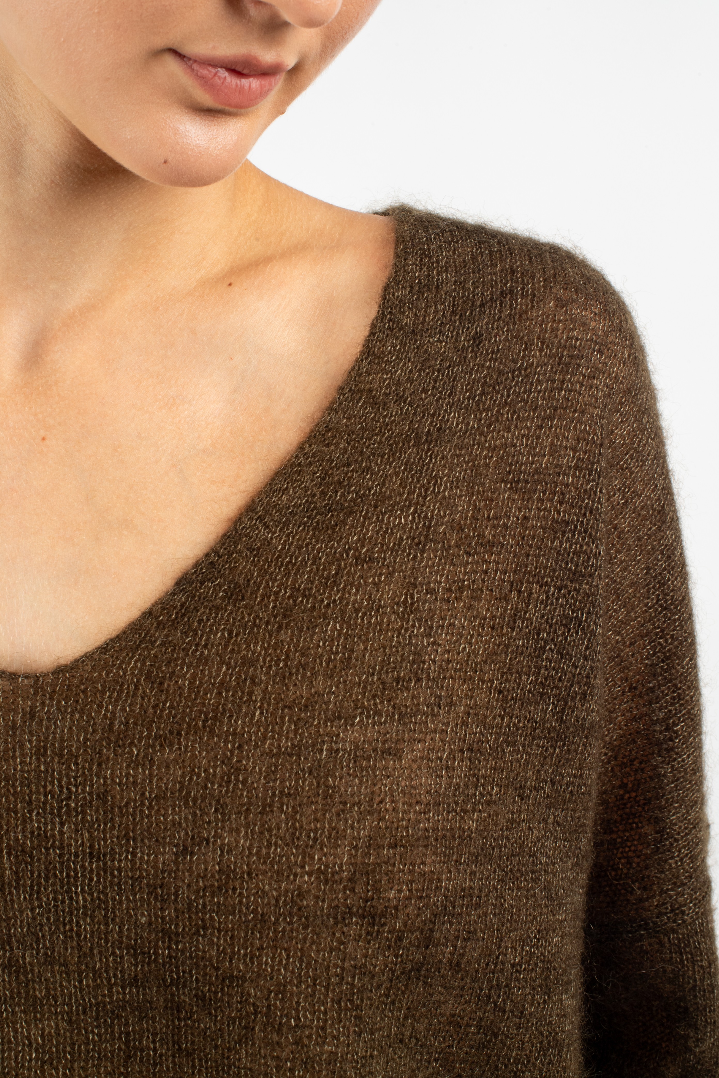 CARLA Sweater - Cedar brown