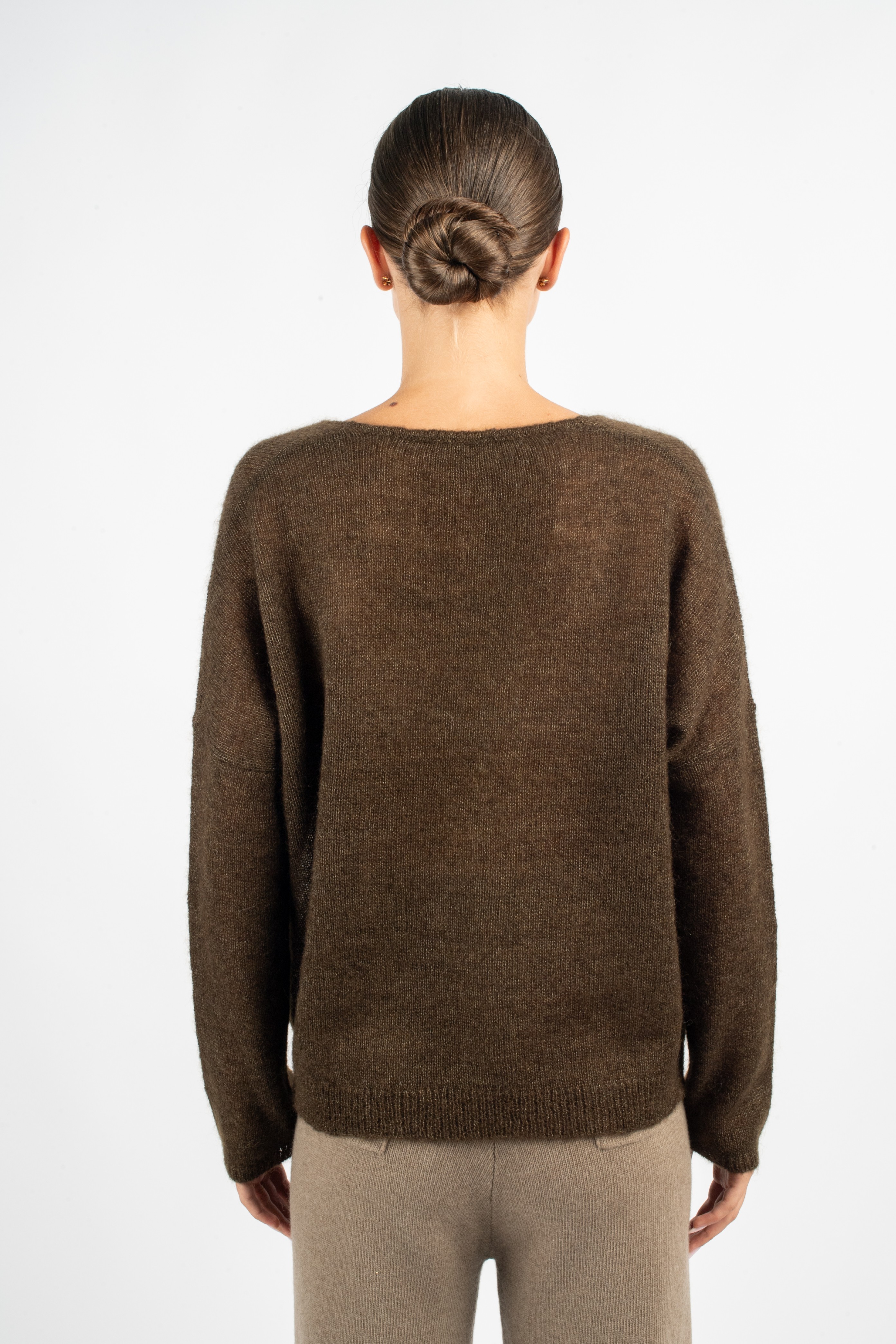 CARLA Sweater - Cedar brown