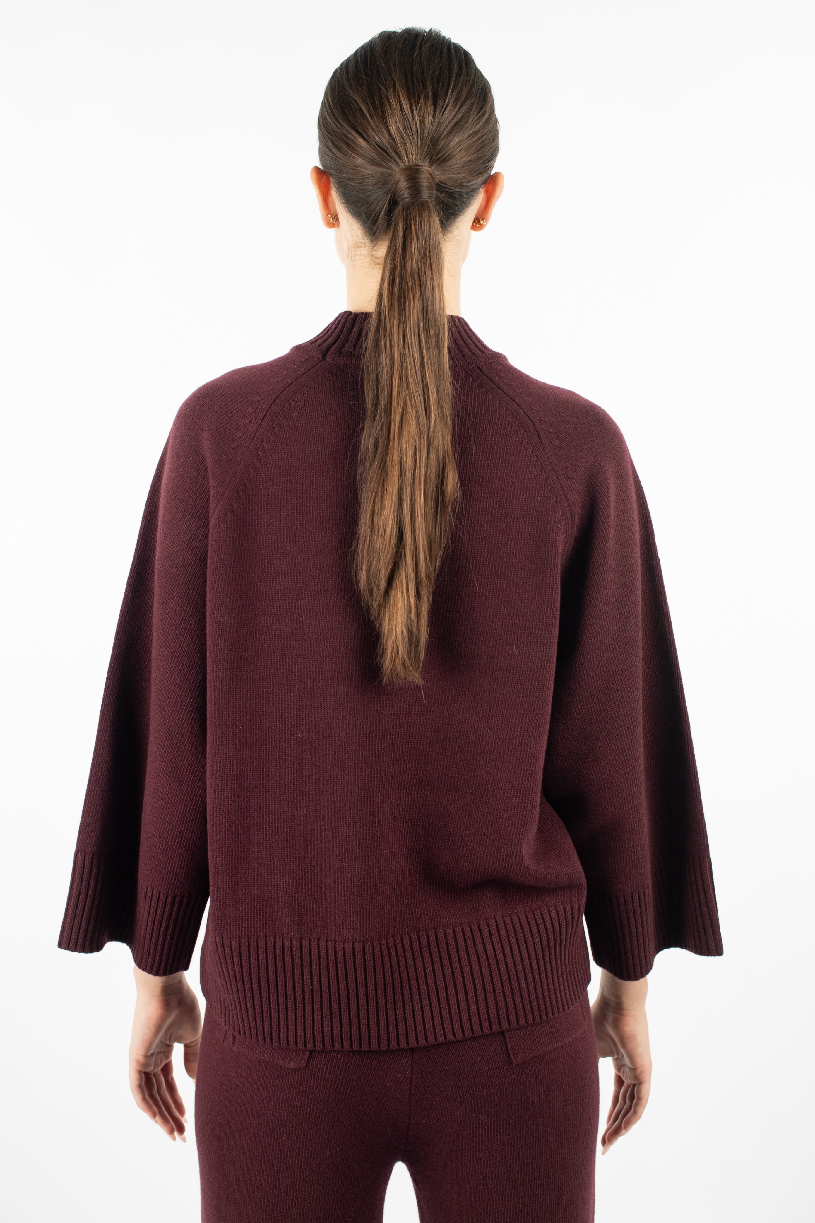 CAROLL Sweater -  Chestnut plum